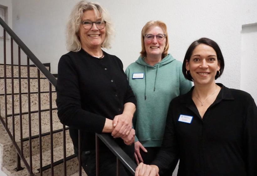 <H2>Ökumenische Hospizgruppe e.V. Rheinbach-Meckenheim-Swisttal</H2> <br /> Andrea Kleinfeld, <br  />Stephanie Ruland, <br  />Janna Krahl
